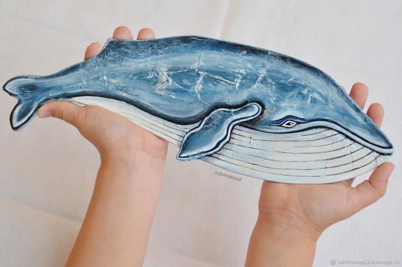 Игрушка кит своими руками
