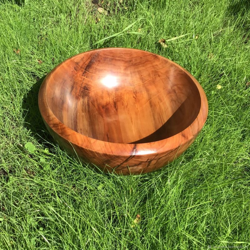 Монстера деревянная посуда