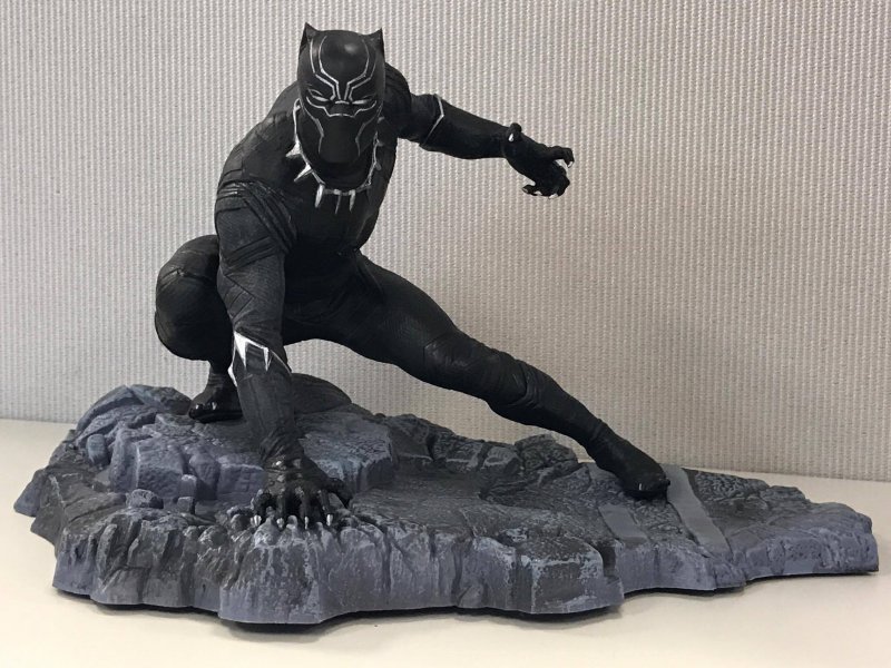 Черная пантера Марвел гипсовая статуя