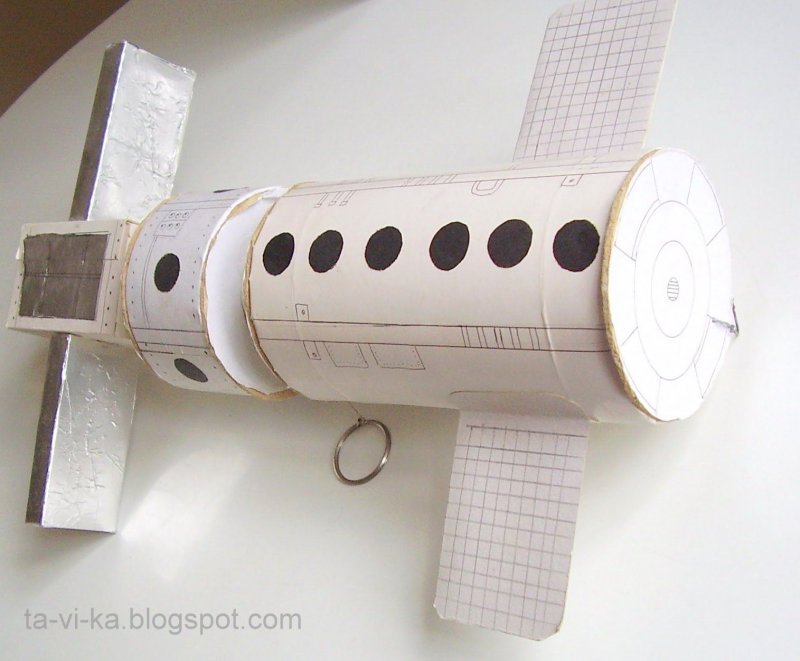 Бумажный макет ракеты