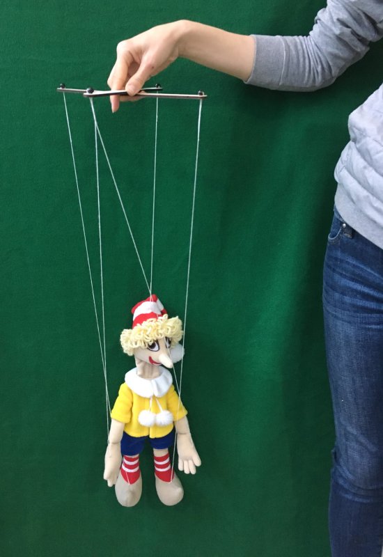Кукла марионетка Буратино