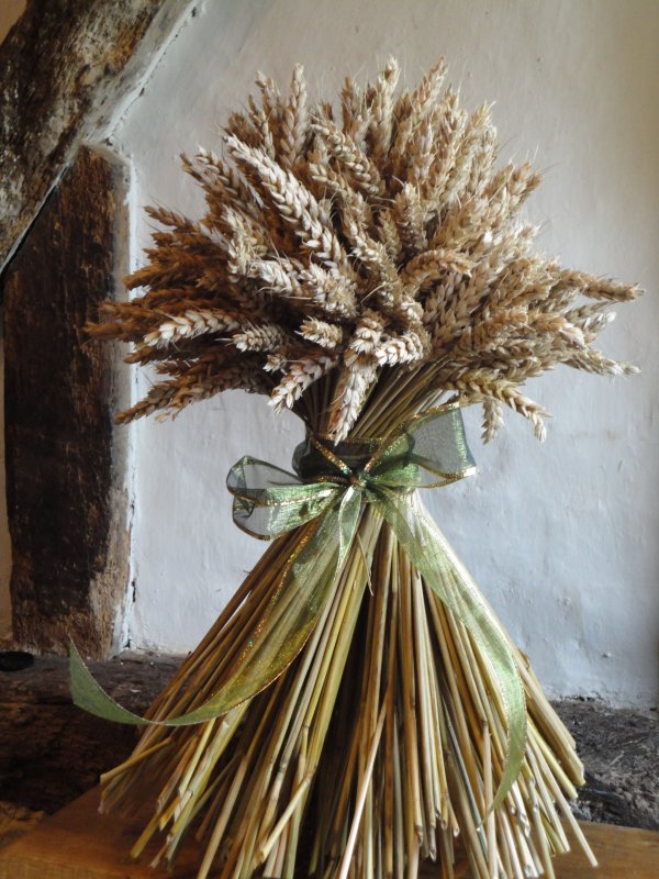 Экибана из Колосков пшеницы
