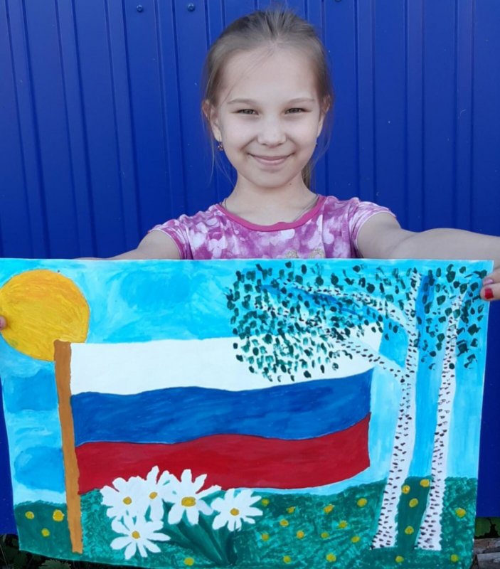 Детские рисунки Россия Великая держава