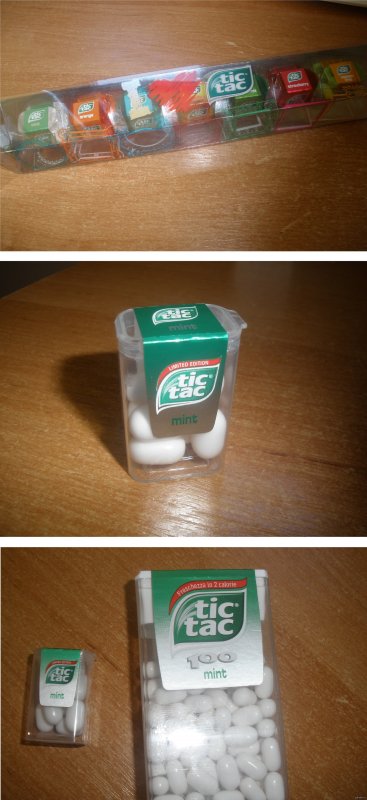Tic tac Candy package Blok