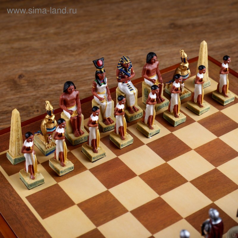 Картонные шахматные фигуры