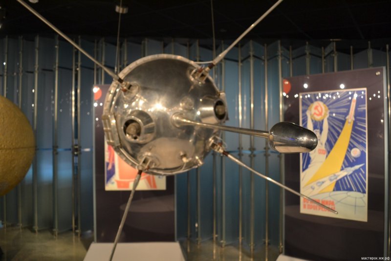 Москва музей космонавтики.первый Спутник 4
