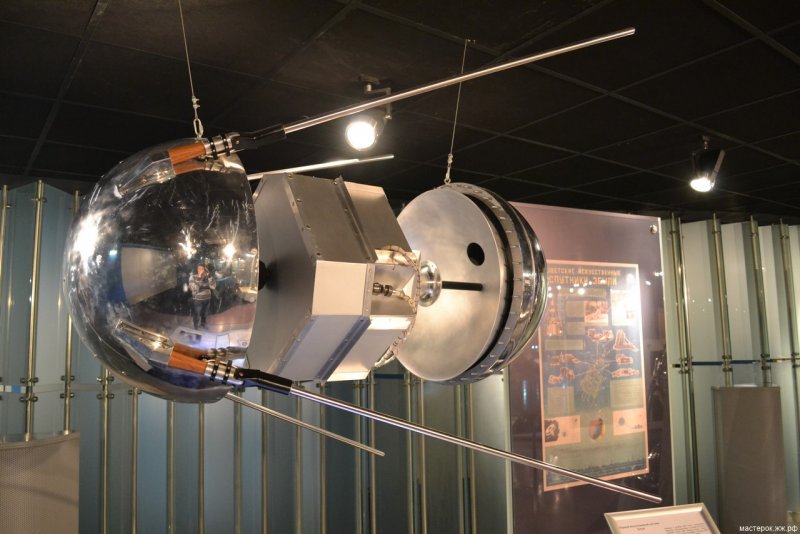Первый Спутник земли в музее космонавтики