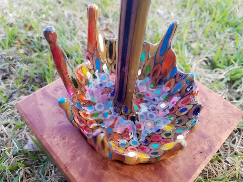 Поделки из цветных карандашей