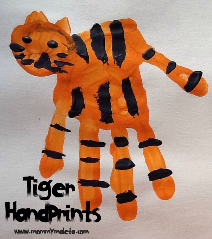Поделка тигра своими руками