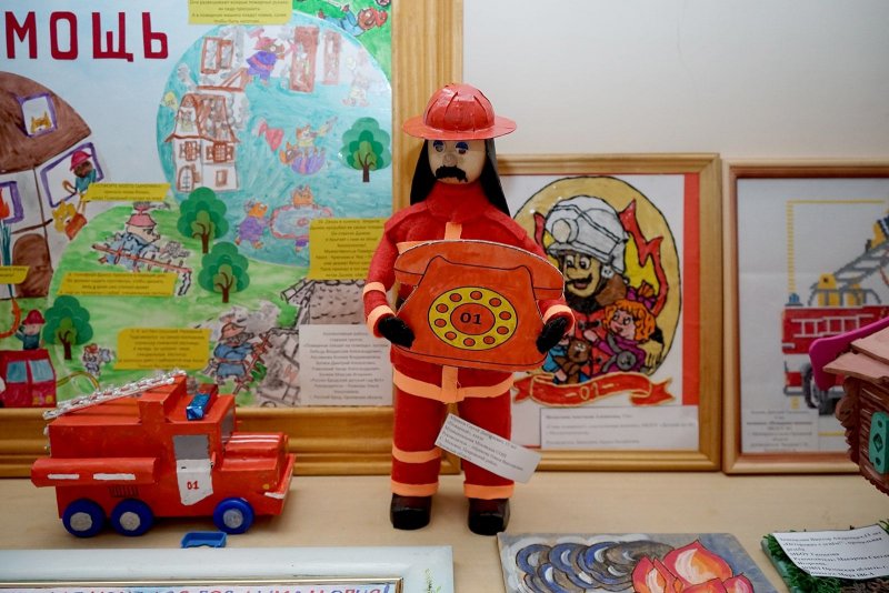 Конкурс детского творчества по пожарной безопасности Останови огонь