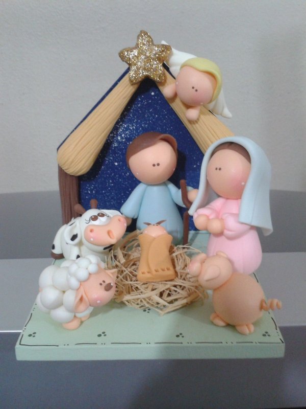 Вертеп Рождественский младенца Иисуса