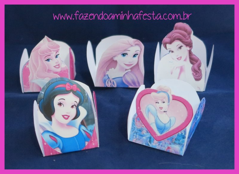 Disney принцессы из пластилина