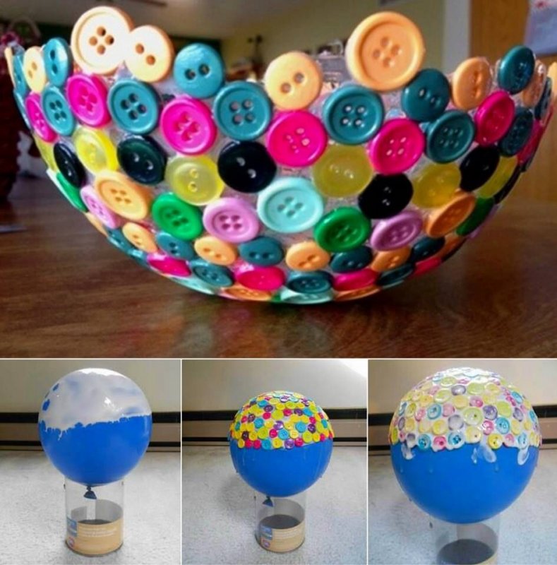 Глобус из шариков