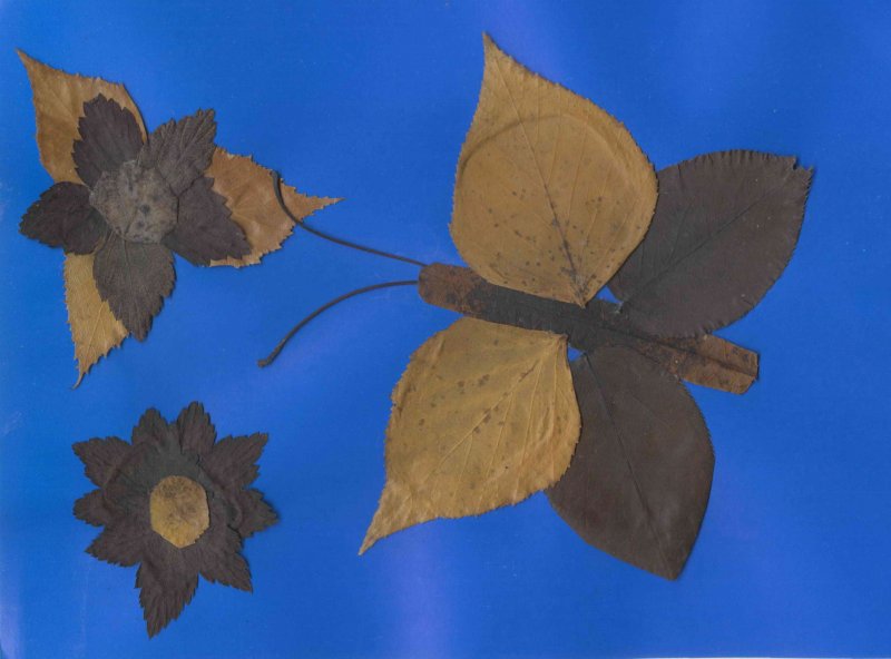 Поделки из листьев