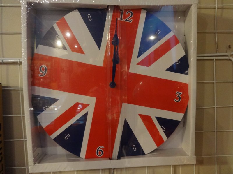 Деревянное панно британский флаг