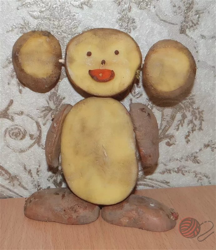 Поделки из картошки на выставку