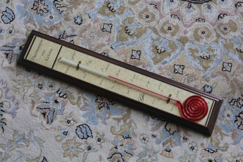 Термометр из бумаги для школы