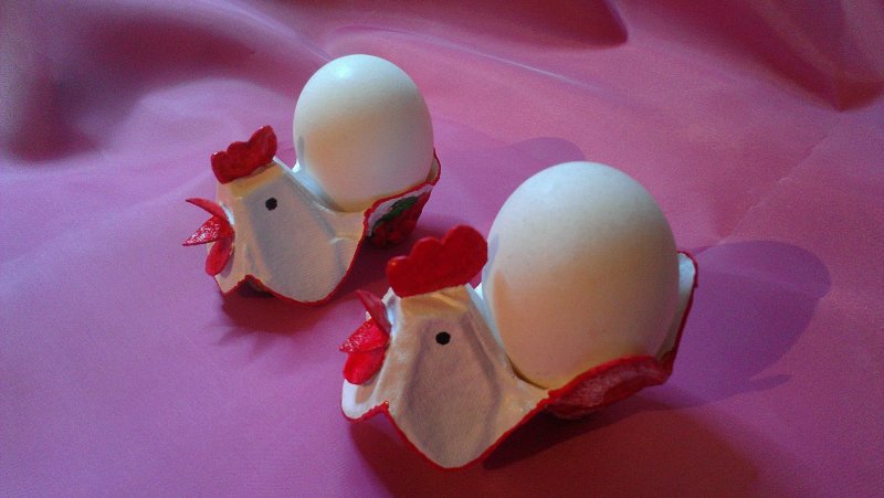 Пасхальные яйца из фетра