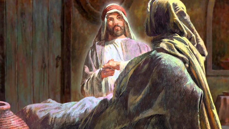 Слепец Иисус и фарисеи