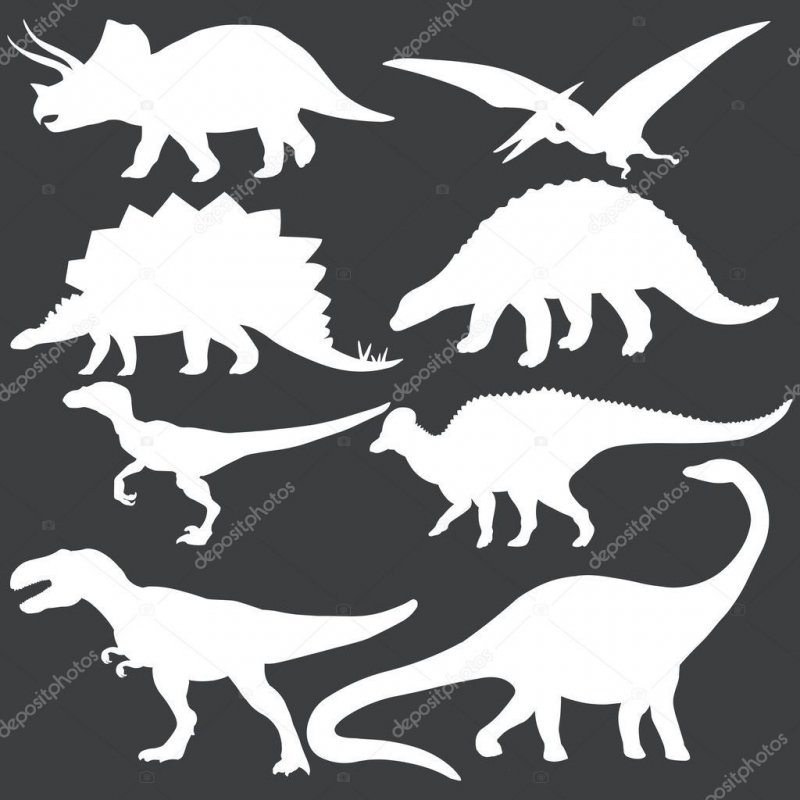 Аппликация динозавр
