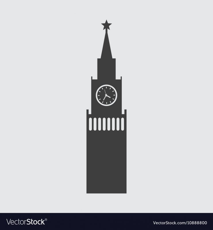Кремлёвская стена и Спасская башня