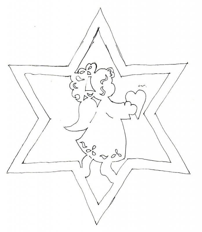Вифлеемская звезда на храме украшение