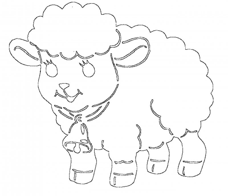 Вытынанки овца