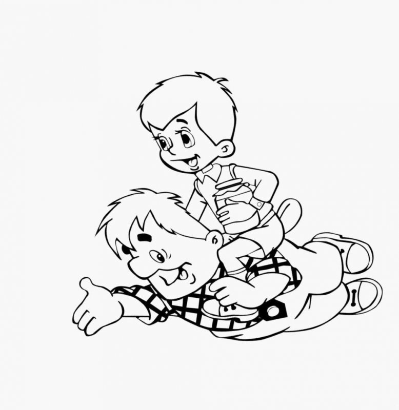 Малыш и Карлсон мультфильм 1968