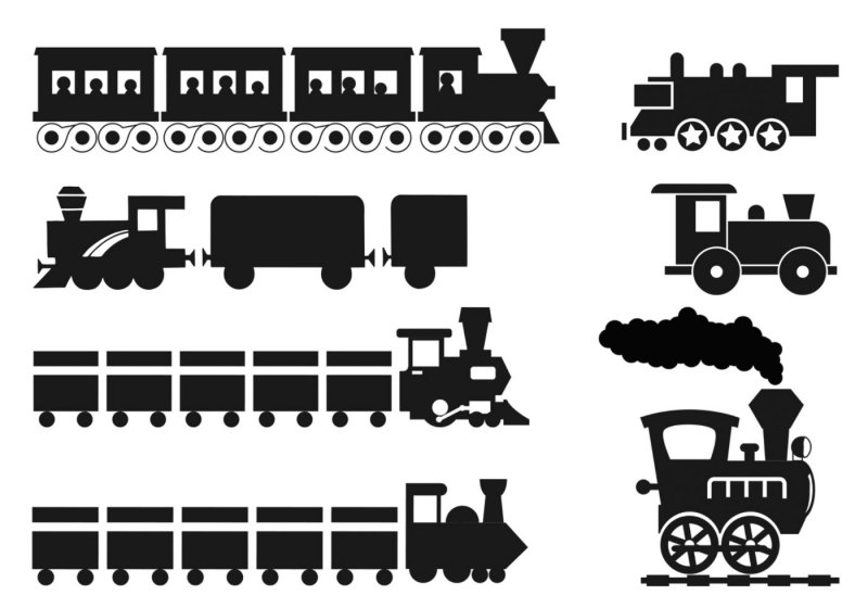 Стилизованные поезда