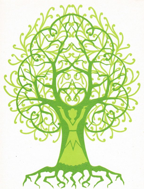 Древо жизни зеленое