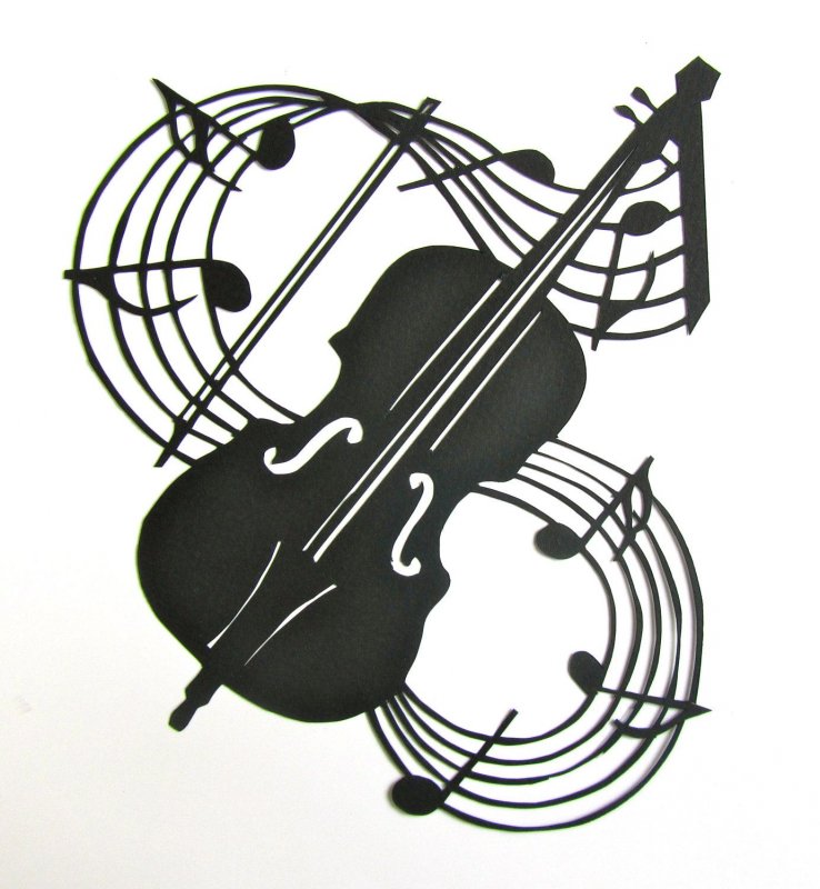 Стилизованная скрипка