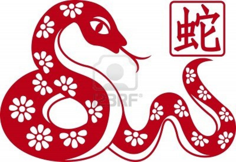 Китайский символы года змея