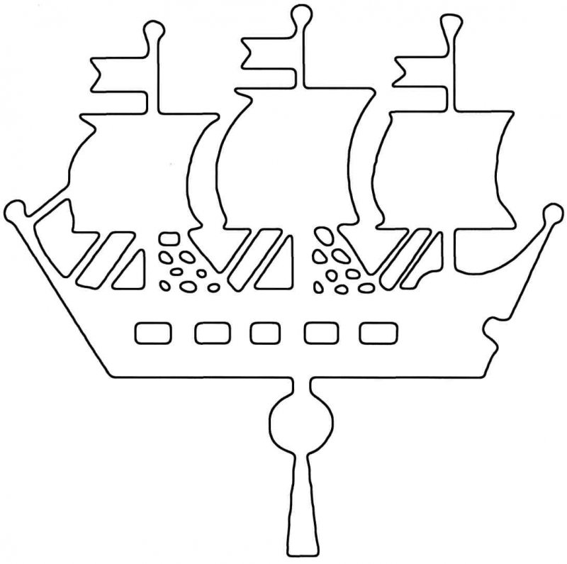Кораблик Адмиралтейства вектор