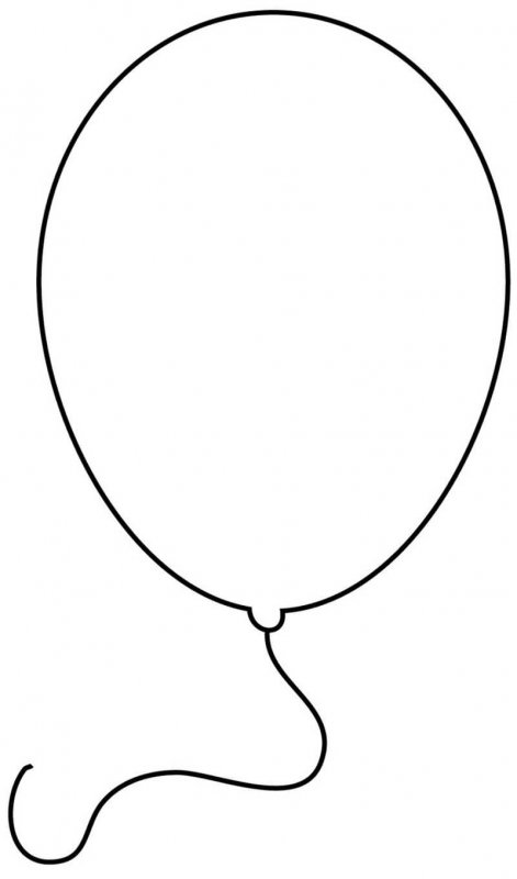 Вытынанка воздушные шары