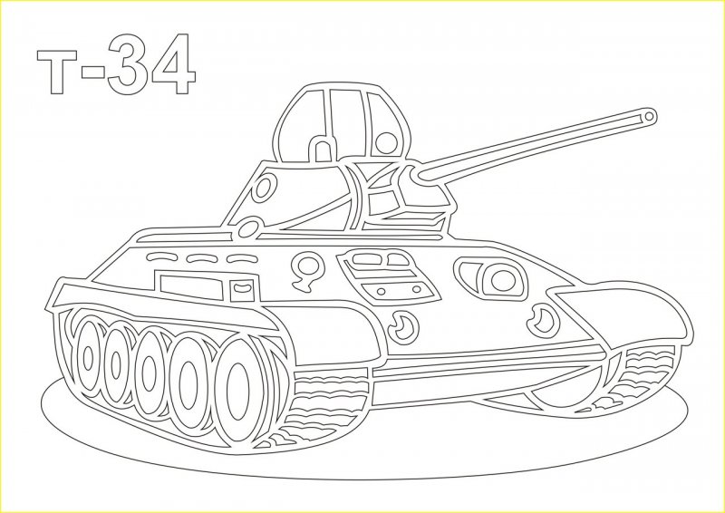 Шаблон танка l-30
