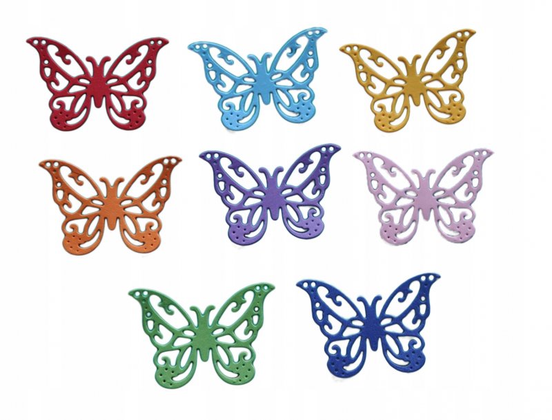 Красивые ажурные бабочки