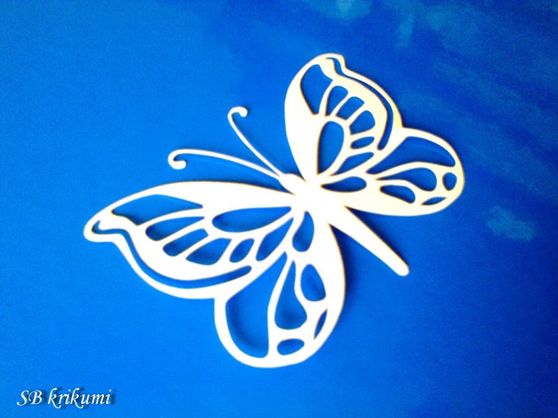 Украшения на окна бабочки
