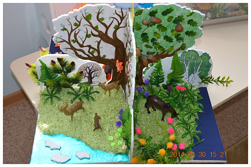 Ландшафтный макет для детского сада