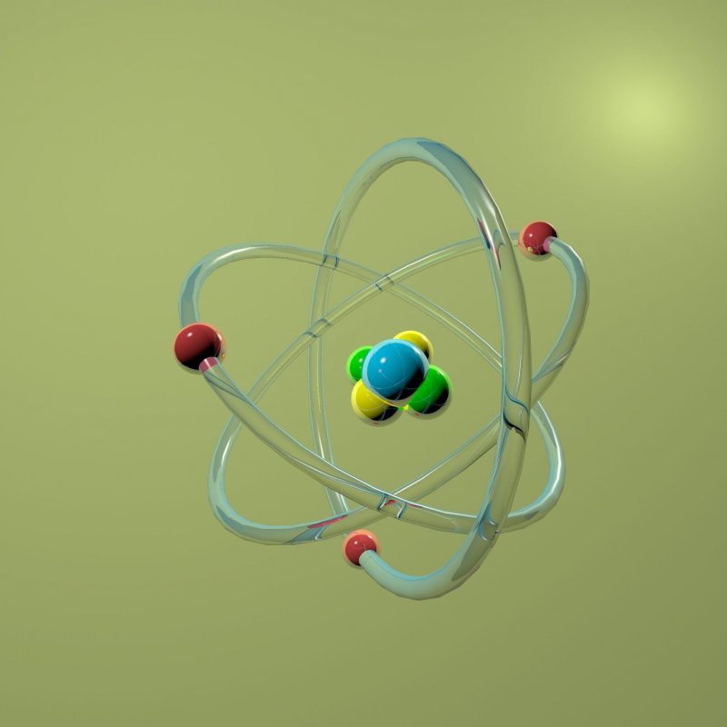 Atom 3d model