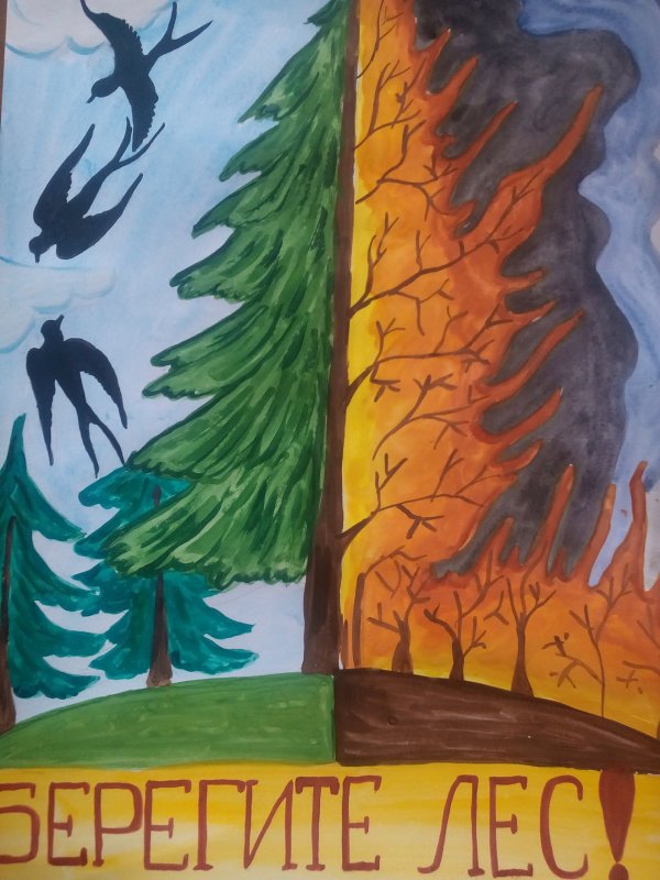Сохраним лес от пожара плакаты