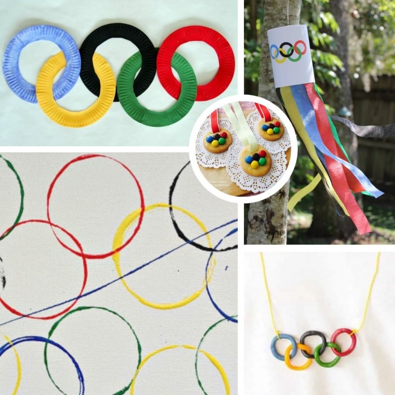 Olympic Rings Craft