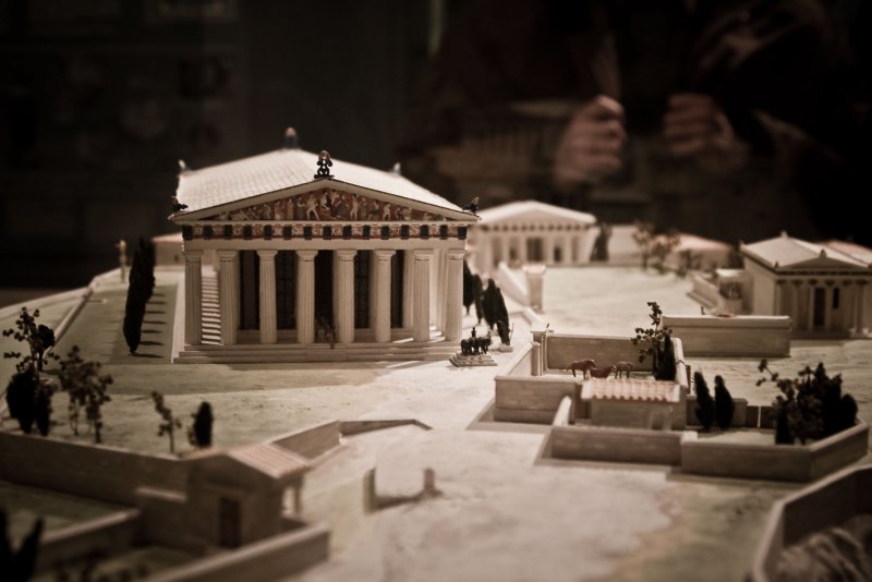 Афинский Акрополь реконструкция