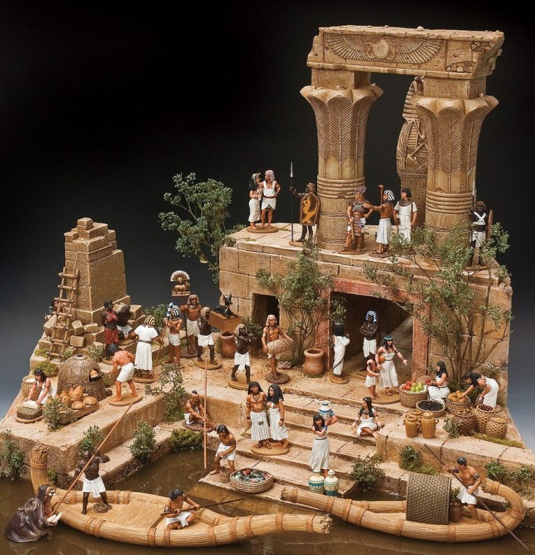 Диорама древний Египет
