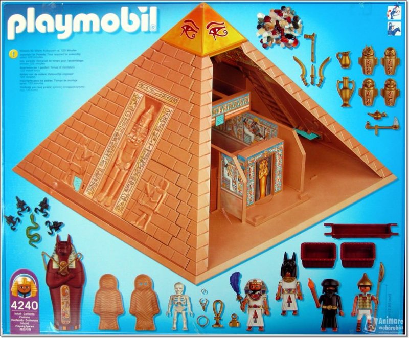 Плеймобил пирамида фараона