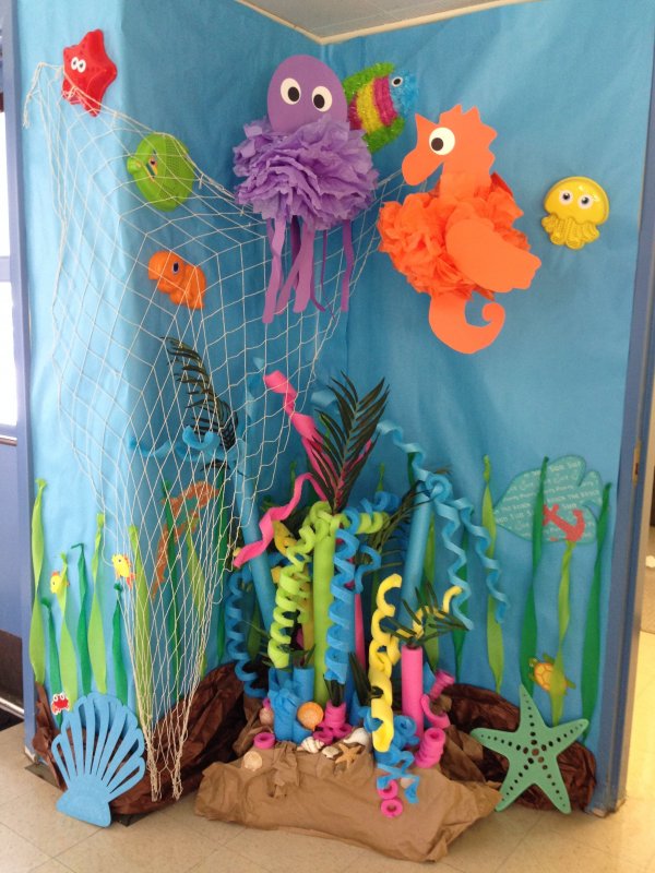 Поделки в детский сад на тему океан
