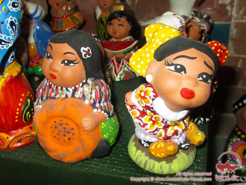 Узбекские сувениры из глины