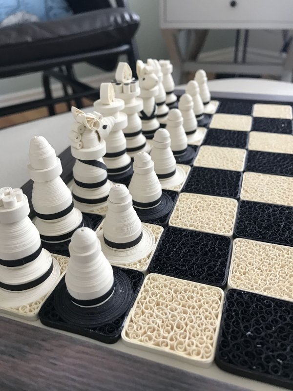 Шахматы квиллинг