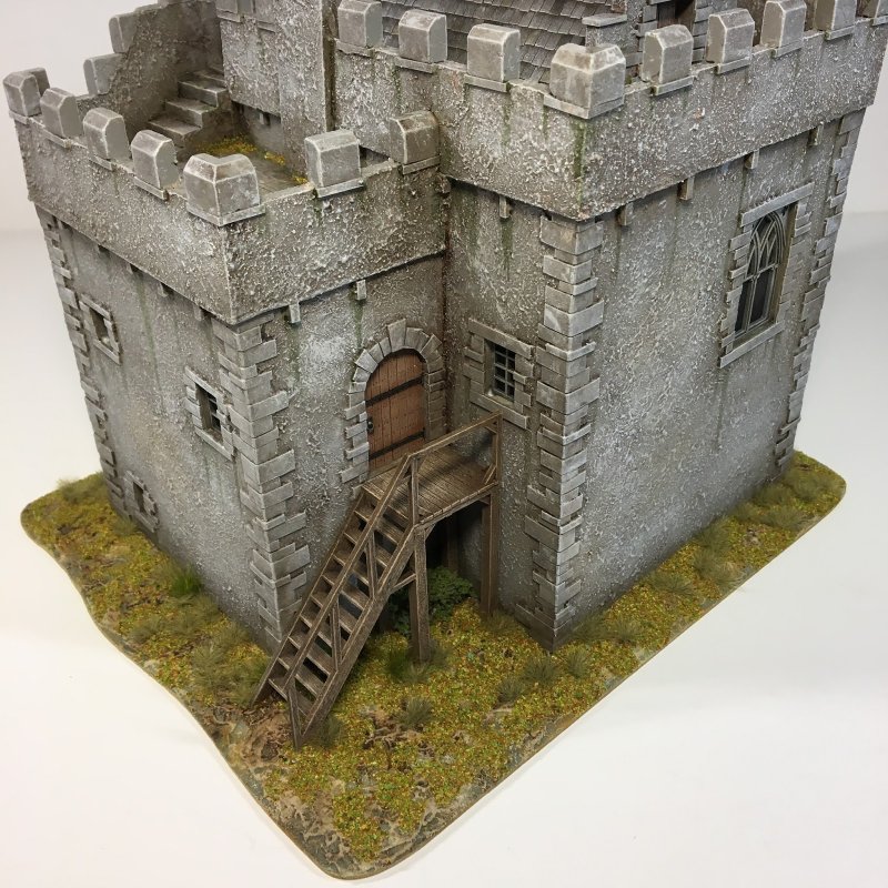 Самодельный средневековый замок