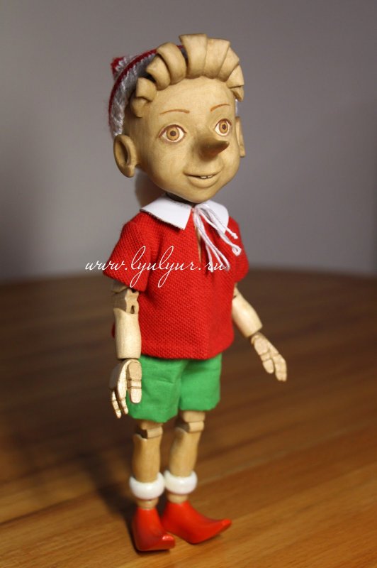 Пьеро Буратино кукла