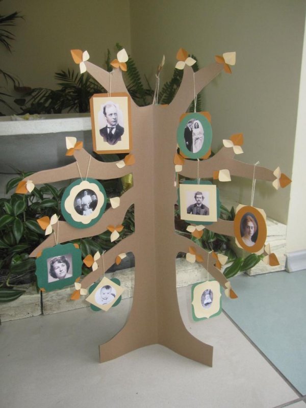 Креативное дерево семьи